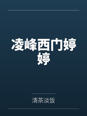 凌峰西门婷婷