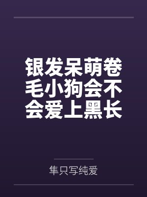 银发呆萌卷毛小狗会不会爱上黑长直弟控高冷御姐 银发呆萌卷毛小狗会不会爱上黑长直弟控高冷御姐