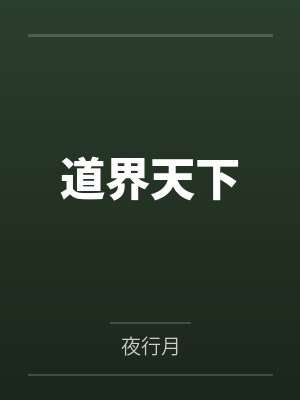 道界天下 道界天下