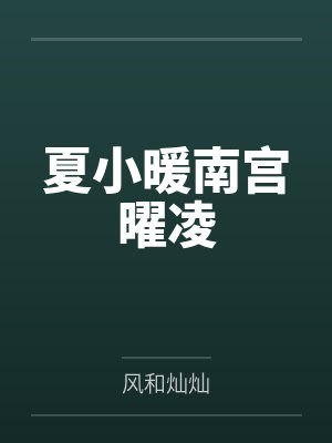 夏小暖南宫曜凌